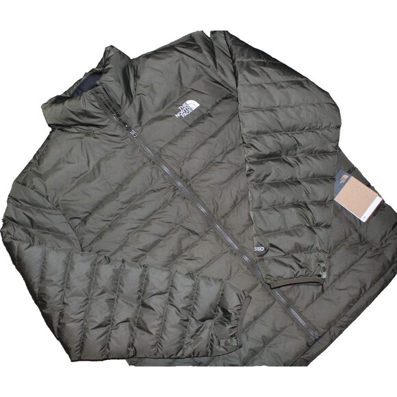 THE NORTH FACE MEN'S MINOQUA DOWN ZIP UP JACKET TAUPE GREEN NWT SZ XL - Picture 1 of 9